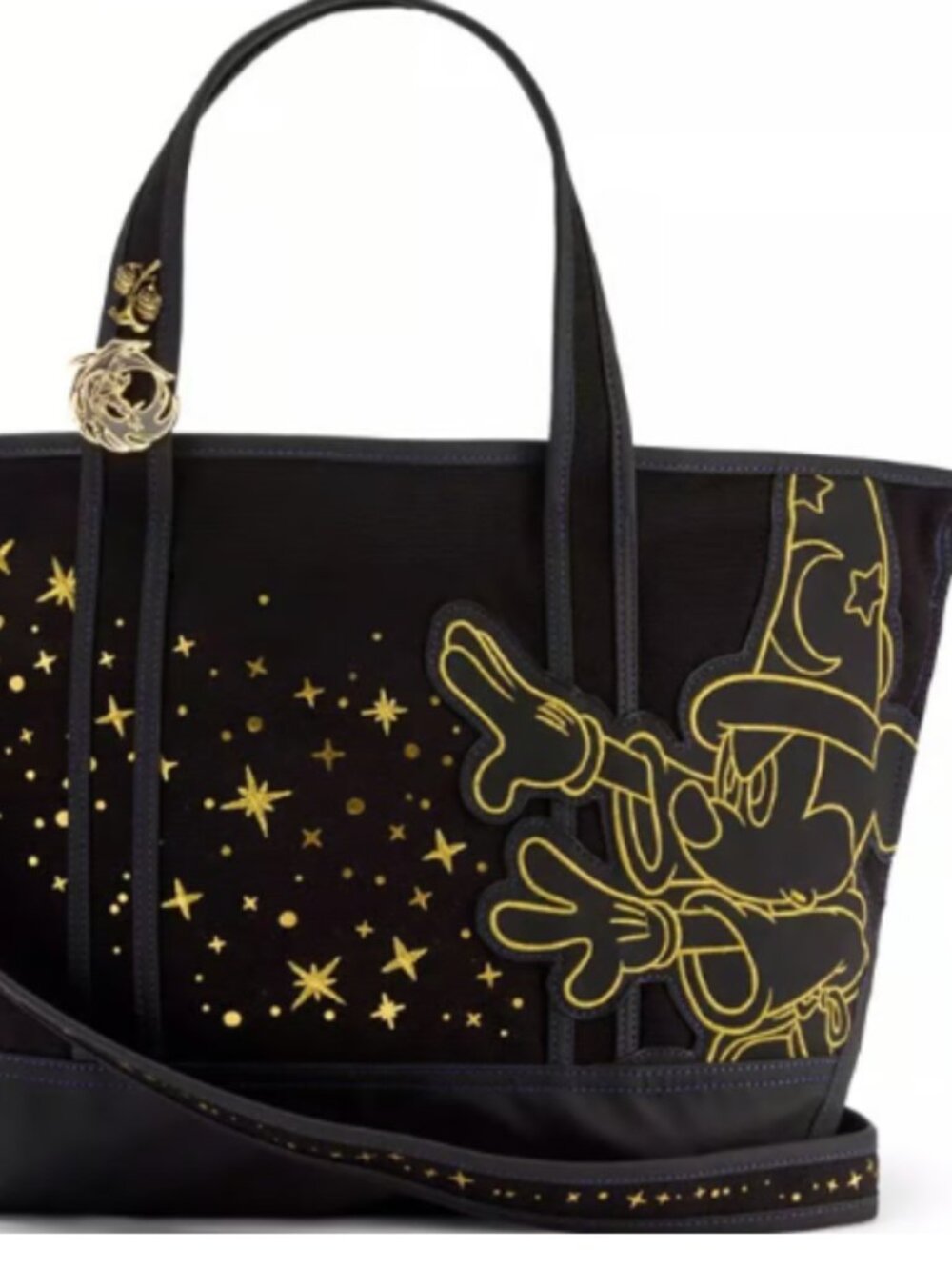 Sorcerer Mickey Mouse Disney Store Est. 1987 Canvas Tote – Large – Fantasia